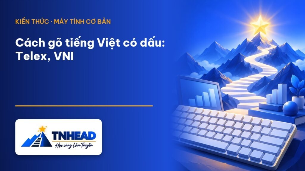 Ảnh đại diện bài viết: Cách gõ tiếng Việt có dấu – TNHEAD