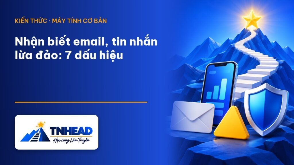 Ảnh đại diện bài viết: Nhận biết email, tin nhắn lừa đảo – TNHEAD